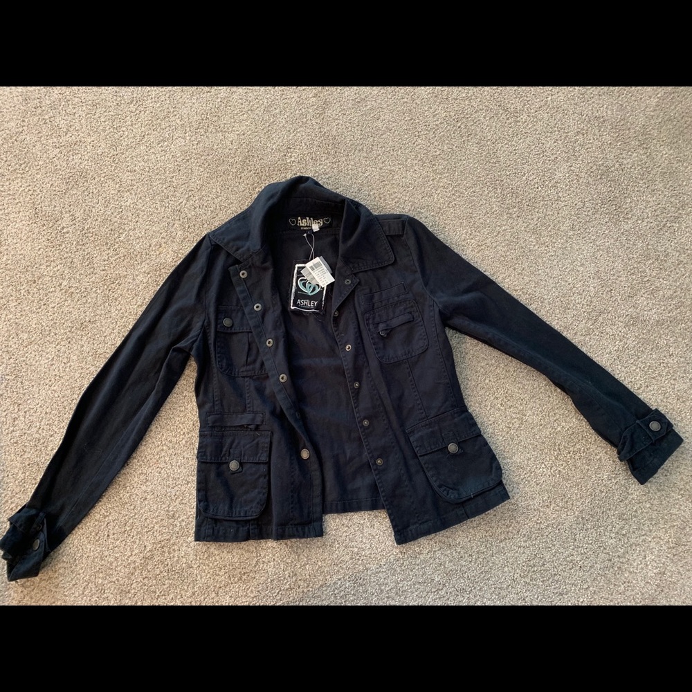 Women’s Navy jean jacket